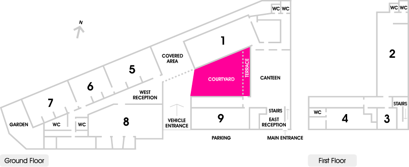 Floor Plan - Courtyard